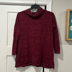 Burgundy fall sweater